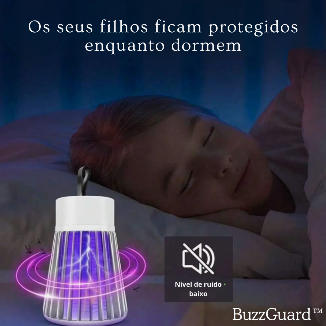 BUZZGUARD™ | LÂMPADA ANTI-MOSQUITOS